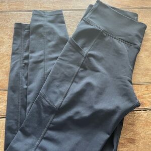Forloh Black High-Waist Athletic Leggings (WL)